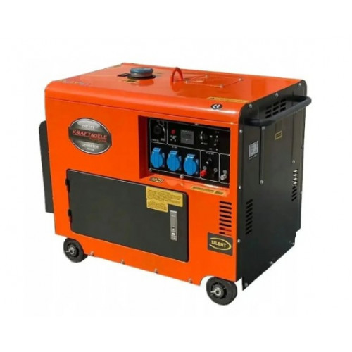 Бензиновий однофазний генератор Kraft&Dele KD123 6,5 kW